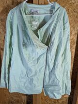 Avenue 24W Cotton Blend Lime Green Jacket - $27.72