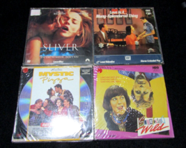4 Vintage Laserdisc Romance Comedy Movie Collection Lot S.Stone J.Robert... - £14.75 GBP