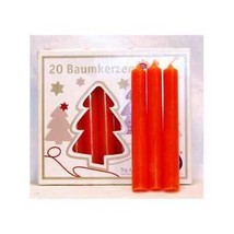 1/2 Orange Chime Candle 20 Pack - £10.56 GBP
