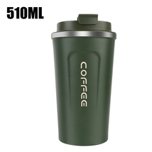 510ML Coffee Thermos Mug for Tea Water Coffee Leakproof Travel Thermos Cup - £17.27 GBP