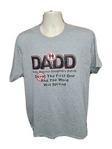 DADD Dads Against Daughters Dating Adult Gray XL TShirt - $334.55 MXN