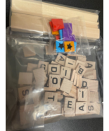 Scrabble Power Tiles Replacements Factory Sealed Bag Racks NEW - $10.79