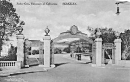 Berkeley Ca ~ Sather Gate University-Student Co-Op Albertype Photo Postcard-
... - £7.42 GBP