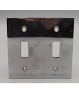 Chrome Metal Switchplate Cover - £57.26 GBP