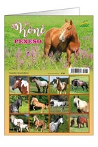 Memory Game Pexeso Horses (Find the pair!), European Product - $7.33