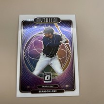 2021 Donruss Optic Mythical Brandon Lowe Tampa Bay Rays #M10 - £1.58 GBP