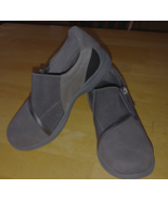 SO LITE COMFORT WAVE BY EASY STREET LADIES GRAY COMFY SHOES-8W-BARELY WORN - £16.15 GBP