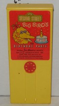 Vintage 1976 Fisher Price Movie Viewer Movie Big Birds birthday Party #4... - £26.99 GBP