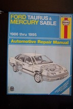 Haynes Ford Taurus and Mercury Sable Auto Repair Manual 1986 - 1995 #36074 - £5.46 GBP