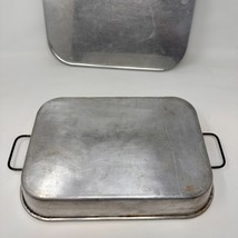 Vintage Wearever 13X9 Baking Pan with Sliding Lid Used - £27.63 GBP