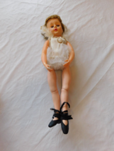 Vintage Ballerina 18” Doll Working Eyes Moving Arms &amp; Legs Tutu Pre-owned - £41.14 GBP