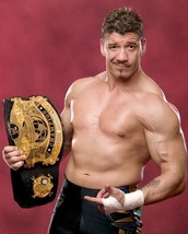EDDIE GUERRERO 8X10 PHOTO WRESTLING WITH BELT WWE WWF PICTURE  - £3.88 GBP