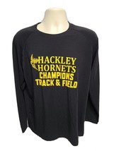 Hackley Hornets Champions Track &amp; Field Adult Large Black Long Sleeve TS... - $332.91 MXN