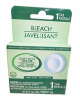 Bleach Toilet Bowl Cleaner Fresh Clean Scent 1 Tablet Septic Safe - $5.49