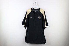 Nike Mens XL Travis Scott Mini Swoosh Wake Forest University Short Sleeve Jacket - £52.57 GBP