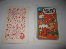 1972 Comic Card Board Game Piece: Beetle Bailey Cartoon Card #2 - $2.50