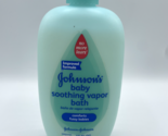 JOHNSONS Baby Soothing Vapor Bath Comforts Fussy Babies 15 oz Bs224 - £10.51 GBP