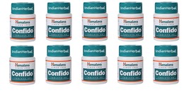 10 X Himalaya Herbal Confido Tablets - 600 Tablets - Free Shipping - Fre... - $69.69