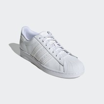 Adidas Originals Men&#39;s Superstar Sneakers H00201 White/Reflective Size 8.5M - £103.57 GBP