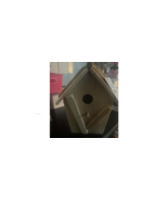 Peach Leaf Rustic Bird House - Hanging Bird House - $14.99