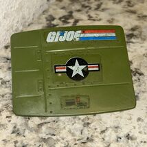 Vintage GI Joe Sky Hawk  Stabilizer Wing Fin Part w/Sticker ARAH 1984 B4 - $4.55