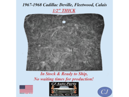 NEW 1967-1968 CADILLAC DEVILLE FLEETWOOD CALAIS HOOD INSULATION - 1/2&quot; T... - $2,088.57 MXN