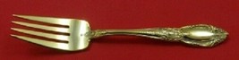 King Richard Vermeil By Towle Sterling Silver Salad Fork 6 5/8&quot; Gold - £86.05 GBP
