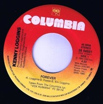 Kenny Loggins Forever 45 rpm At Last Canadian Pressing - £3.15 GBP