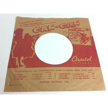 Capitol Records Company Sleeve 45 RPM Vinyl Can-Can - $11.88