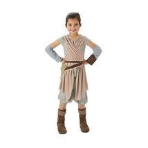 Rubie&#39;s Official Star Wars  Rey Deluxe  Child Costume, Size 11-12 years  - £43.43 GBP