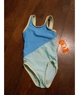 Wonder Nation Little Girls 1p Swimsuit Size XS (4-5) Blues &amp; Yellow NWT - €4,38 EUR