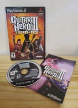 Guitar Hero 3 III: Legends of Rock PS2 (Sony Playstation 2) Complete w/Manual! - £7.33 GBP