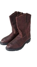 Red Wing Pecos 1132 Brown Leather Boots Shoes Size 11D Made in USA - £62.21 GBP