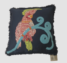 $60 Blissliving Home Pajaro Decor Throw Pillow Blue Duck Feather Down Bird New - £8.55 GBP