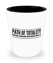 Total Solar Eclipse 2017 - Path of Totality Commemorative Shot Glass - £13.33 GBP