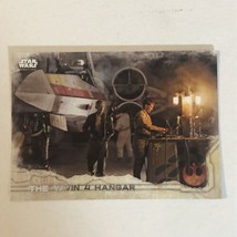 Star Wars Rogue One Trading Card Star Wars #36 Yavin 4 Hangar - £1.57 GBP