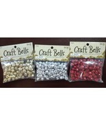 Craft Bells - Jingle Bells - 80 pc - Various Colors - $4.25