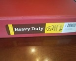 Heavy Duty 2&quot; Red Binder upc 011491030575 - £14.59 GBP