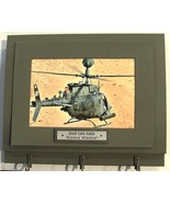 U. S. Military Bell OH-58D Kiowa "Warrior" Helicopter Wall Mounted Keychain rack - $17.77