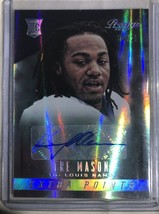 2014 Tre Mason Panini Prestige Extra Points Auto - #294 Rookie Auto #&#39;d /25 - $56.12 MXN