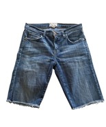 Current/Elliott Denim Cutoff Jean Shorts Bermuda 25 / 0 Distressed Style - $13.16