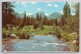 Famous Glacier Creek Rocky Mountain National Park Colorado Vintage Postcard - $19.34