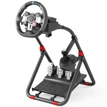 Racing Wheel Stand Foldable Steering Wheel Adjustable Stand For Logitech... - $246.99