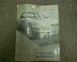 1987 Acura Leyenda Coupe Servicio Reparación Tienda Manual Fábrica OEM B... - £12.10 GBP