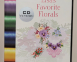 544 Studio Bernina Artista 200 Elsa&#39;s Favorite Florals Embroidery Softwa... - $19.80