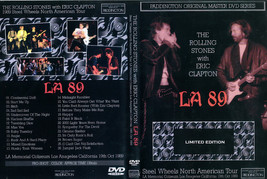 The Rolling Stones With Eric Clapton Live Los Angeles 1989 DVD Pro-shot 10/19 - £15.41 GBP