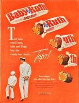 BABY RUTH - Candy Bar - Baseball - Curtiss - Tops Sailor-Captain-1961 Vi... - $227.72 MXN