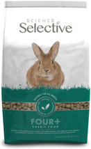 Supreme Pet Foods Selective 4+ Mature Rabbit Food 16 lb (4 x 4 lb) Supreme Pet F - £102.97 GBP