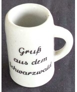 Collectible Miniature Beer Stein – Ceramic – Gruβ cuis dem Schwarzwaid –... - £6.32 GBP