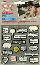 Printz Chitter Chatter Self-Adhesive Photo Cartoons Assorted Sayings - Spanish - $4.46